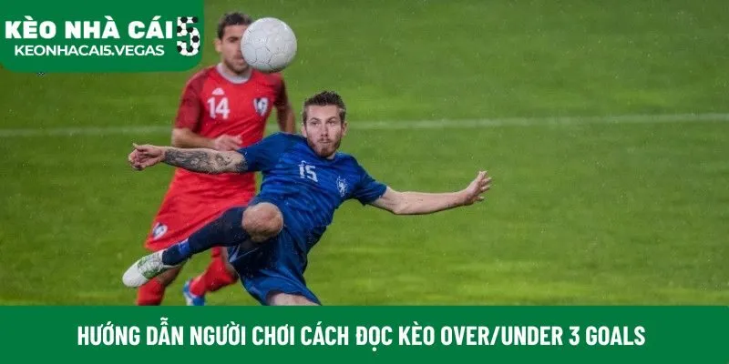 Hướng dẫn người chơi cách đọc kèo Over/Under 3 Goals